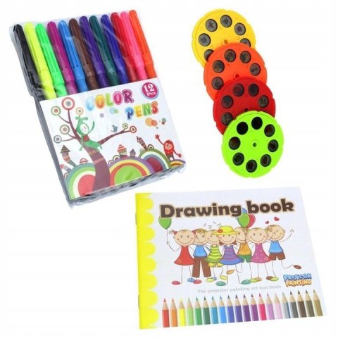 Projektor rzutnik do nauki rysowania slajdy YM133