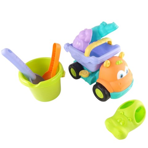 Zestaw do piasku wywrotka wiaderko konewka 1013H