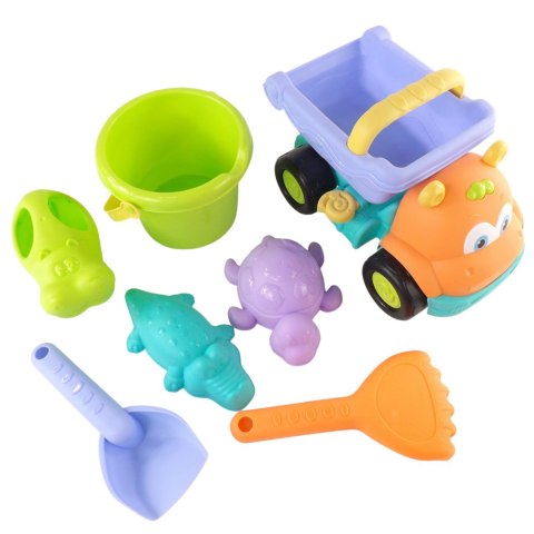 Zestaw do piasku wywrotka wiaderko konewka 1013H