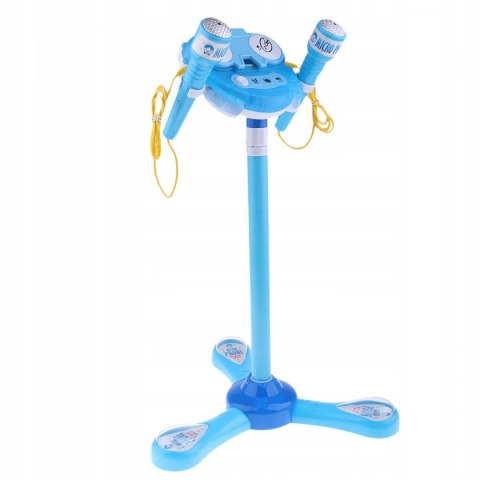 PODWÓJNY MIKROFON LEDOWY ZE STATYWEM 6806-LN