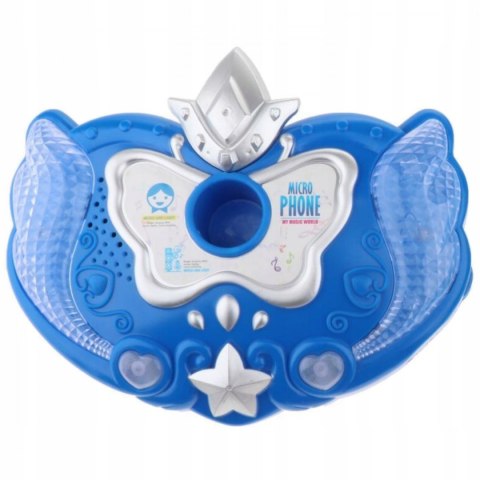 PODWÓJNY MIKROFON ZE STATYWEM ŚWIATŁA 8801-LN