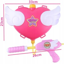 Pistolet na wodę armata plecak serce amorek 043-27