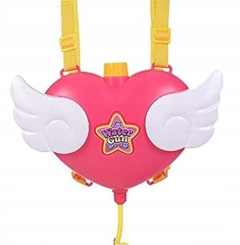 Pistolet na wodę armata plecak serce amorek 043-27