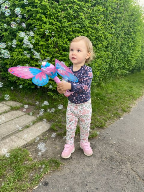 RÓŻDŻKA MOTYL DO BANIEK MYDLANYCH BAŃKI 112Y-2R