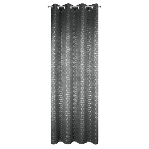 ZASŁONA GOTOWA AINA 135X250 CM STALOWY