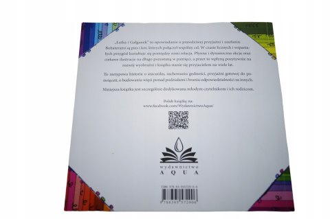 KSIĄŻKA DLA DZIECI ŁATKA I GAŁGANEK B.WODA