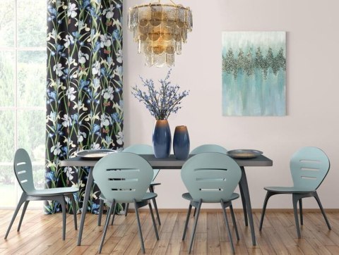 OBRAZ 444A 60X80 60 X 80 CM SREBRNY