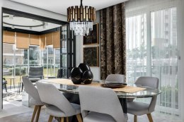 PATERA EUROFIRANY DEKORACYJNA EUROFIRANY  EBRU 25X17X2 CM CZARNY