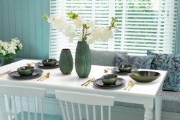 SZKLANY WAZON DEKORACYJNY NADIA1 (FI) 9X23 CM ZIELONY