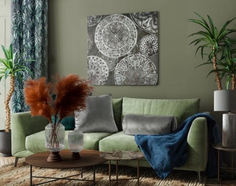 ZASŁONA   GOTOWA EUROFIRANY   PALERMO 140X250 CM ZIELONY