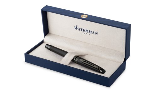 Pióro wieczne (F) EXPERT METALIC CZARNY WATERMAN 2119188, giftbox