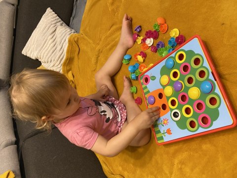 Mozaika dla malucha układanka trening rączki 1260