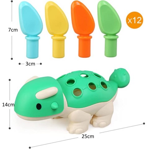 Sorter Układanka Dinozaur Montessori S2055a