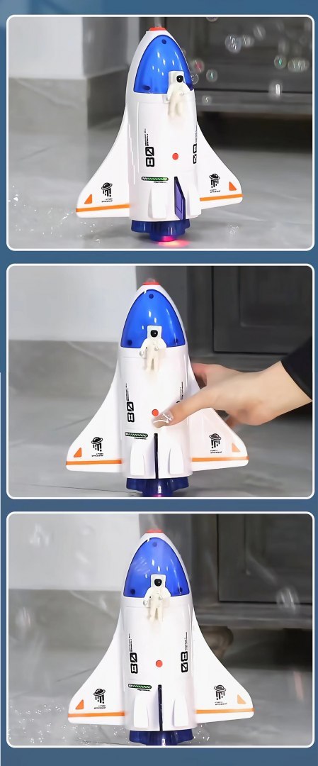 Rakieta astronauta robienie baniek mydlanych FH102