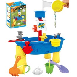 Stolik do piasku i do wody zjeżdżalnia statek 848