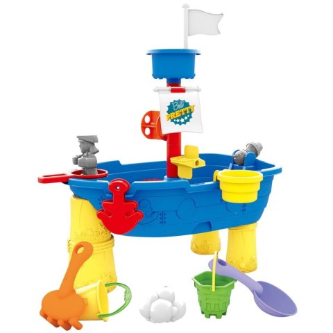 Stolik do piasku i do wody zjeżdżalnia statek 848