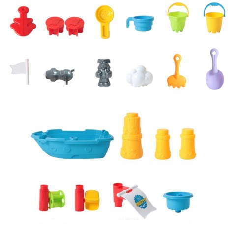 Stolik do piasku i do wody zjeżdżalnia statek 848