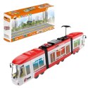 DUŻY TRAMWAJ JEŹDZI DŹWIĘKI ŚWIATŁA baterie 1598CZ
