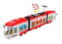 DUŻY TRAMWAJ JEŹDZI DŹWIĘKI ŚWIATŁA baterie 1598CZ