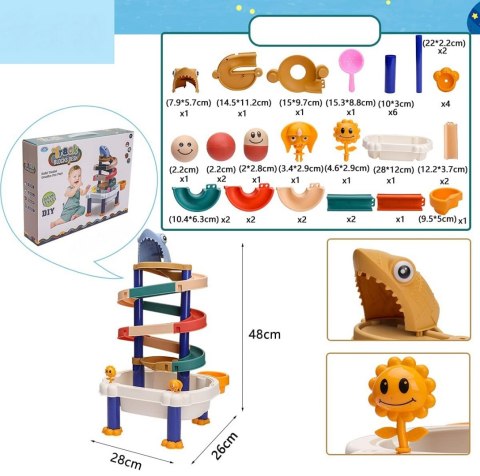 Stolik do piasku i do wody zjeżdżalnia wodna 868-1