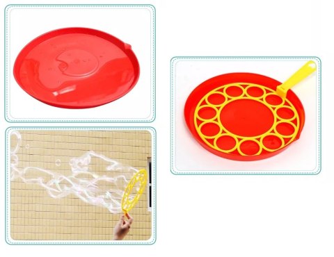 Zestaw do baniek mydlanych bańki koła płyn 6698-7