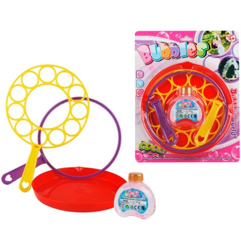 Zestaw do baniek mydlanych bańki koła płyn 6698-7