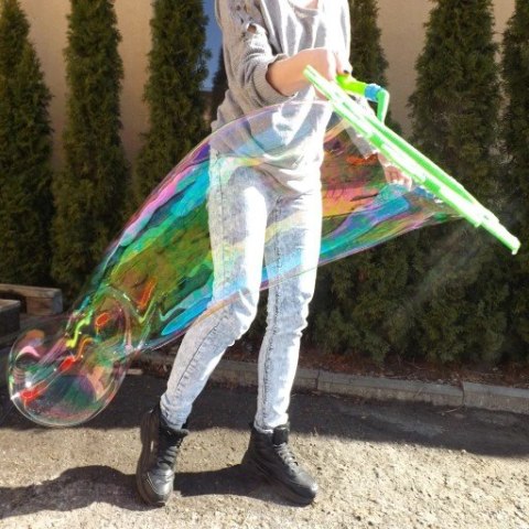 Zestaw do baniek mydlanych bańki koła płyn 6698-7