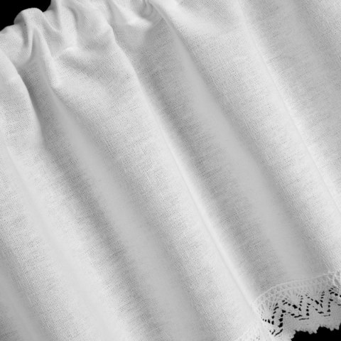 FIRANA FIRANKA GOTOWA EUROFIRANY GUSTO NA TAŚMIE 150X30 CM BIAŁY