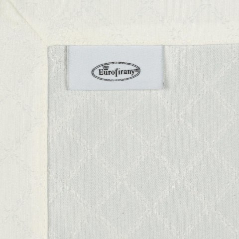 OBRUS EUROFIRANY KLARA 2 160X350 CM KREMOWY