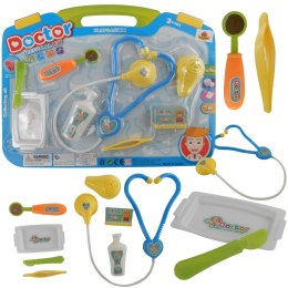 ZESTAW LEKARSKI MAŁY DOKTOR STETOSKOP 8 el.dentysta