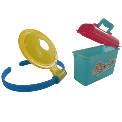 ZESTAW LEKARSKI MAŁY DOKTOR STETOSKOP 8 el.okulista