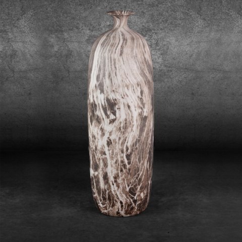 WAZON DEKORACYJNY EUROFIRANY MARIKA (01) 15X15X63 CM BRĄZOWY