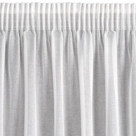 FIRANA FIRANKA GOTOWA EUROFIRANY MARGO NA TAŚMIE 300X270 CM BIAŁY