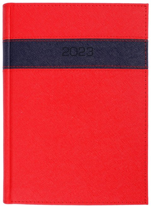 Kalendarz B5 tygodniowy przeszywany mix Nr kat. B5T018B- MIX (Malaga/Safiano/Saro/Tosca) WOKÓŁ NAS