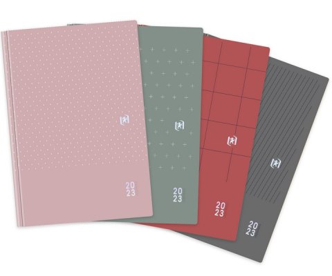 Kalendarz Oxford Modern 2023 A5 dzienny mix 400165175