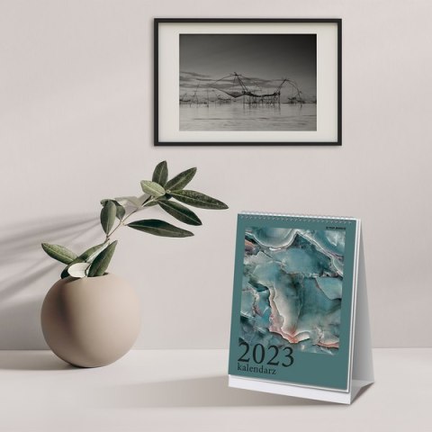 Kalendarz biurkowy Top 2000 tygodniowy pionowy 400165195