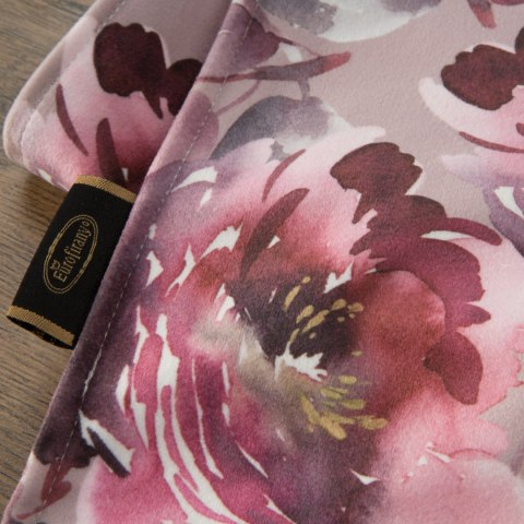 BIEŻNIK DWUSTRONNY VELVET 1 35X180 CM PUDROWY