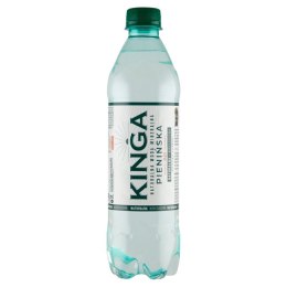Woda KINGA PIENIŃSKA 0,5L (12szt.) NATURALNA delikatnie gazowana (zielona)