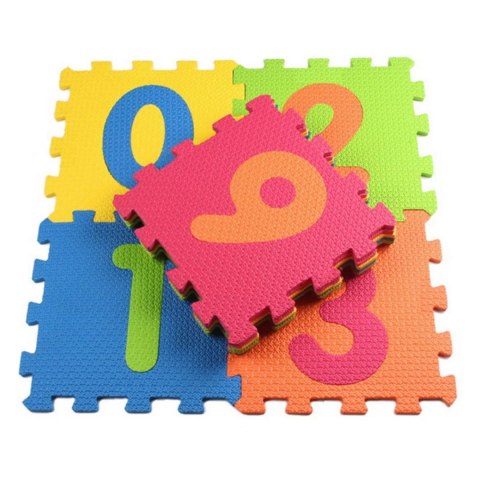 Puzzle piankowe mata eve 10 szt liczby CB-102