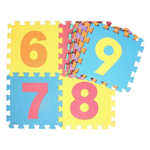 Puzzle piankowe mata eve 10 szt liczby CB-102
