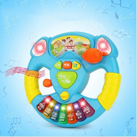 Interaktywna kierownica dźwięk światła organki 868