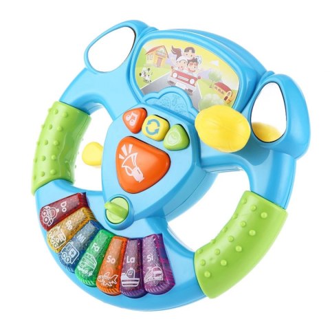 Interaktywna kierownica dźwięk światła organki 868