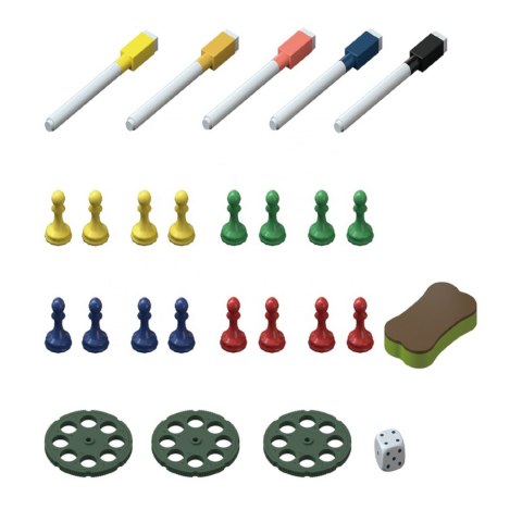 Projektor do rysowania dinozaur stolik chińczyk 41