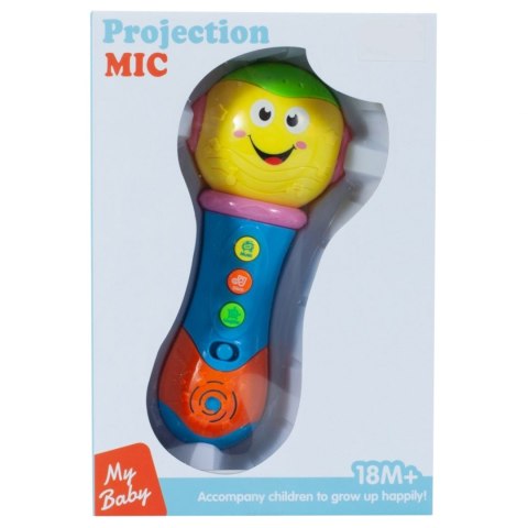 Wesoły mikrofon dla malucha melodie światła 873