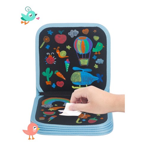 Książeczka do rysowania mazaki wielorazowa 432-8P