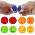 Układanka sorter jajka Montessori litery DF26