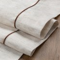 BIEŻNIK EUROFIRANY Z LAMÓWKĄ OBRUS NATU 9 40X140 CM NATURALNY