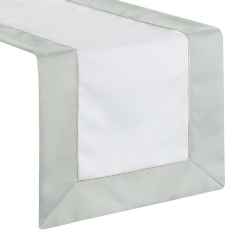 BIEŻNIK EUROFIRANY Z BEŻOWĄ LAMÓWKĄ SYLVIA 40X140CM NATURALNY