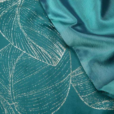 BIEŻNIK EUROFIRANY GRUBY WELWET OBRUS BLINK 16 35X140 TURKUS