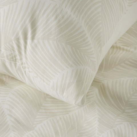 POŚCIEL EUROFIRANY KOMPLET POŚCIELI BAWEŁNIANEJ BAWEŁNIANA D91 IDA 140X200 CM, 1 SZT. 70X80 CM BEŻOWY